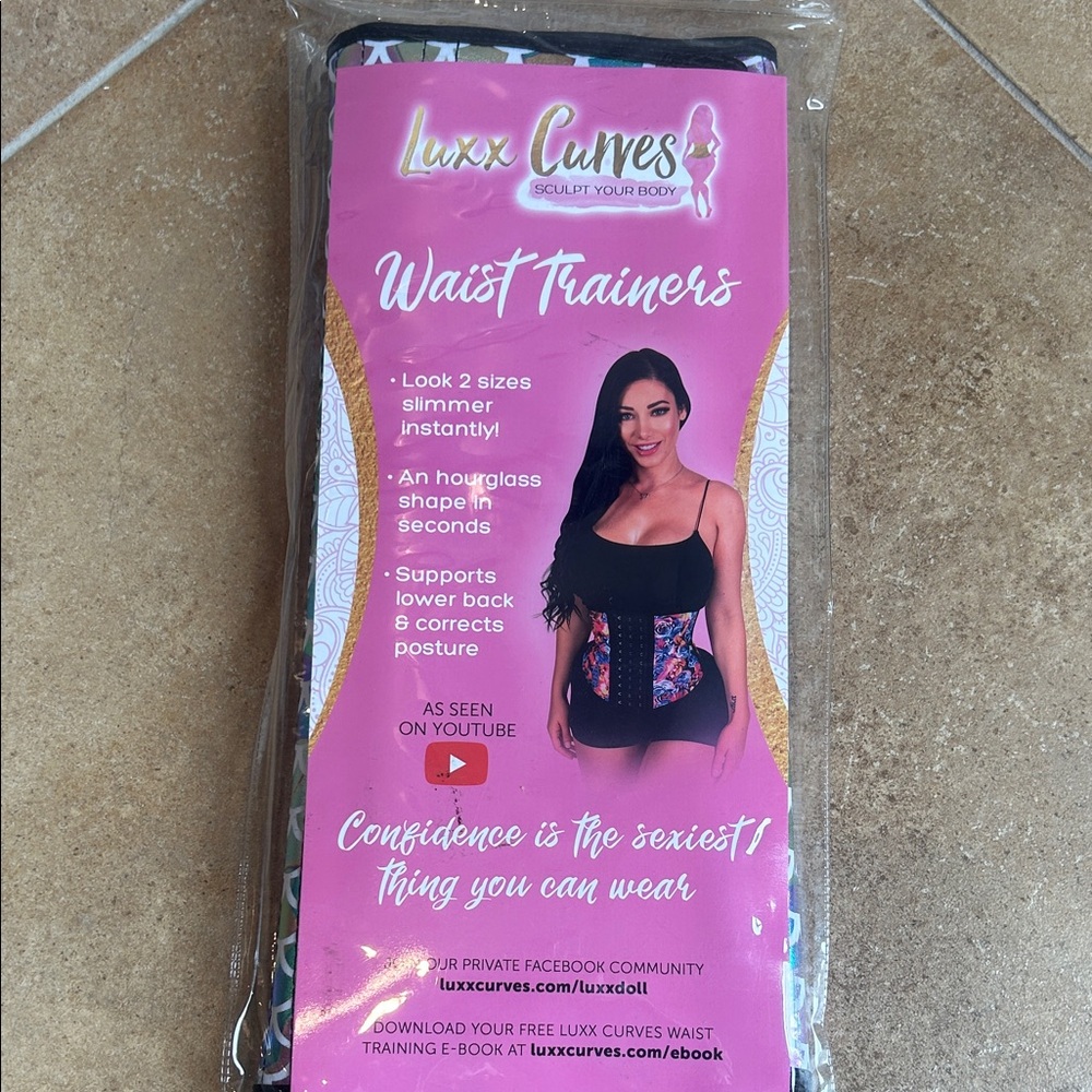 New in package Luxx Curves Mermaid size large, long torso Waist Trainer - Picture 3 of 4